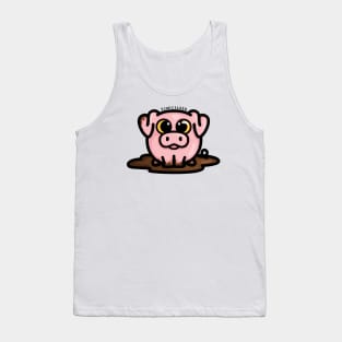 Chonky Boi - Pig in Mud Tank Top